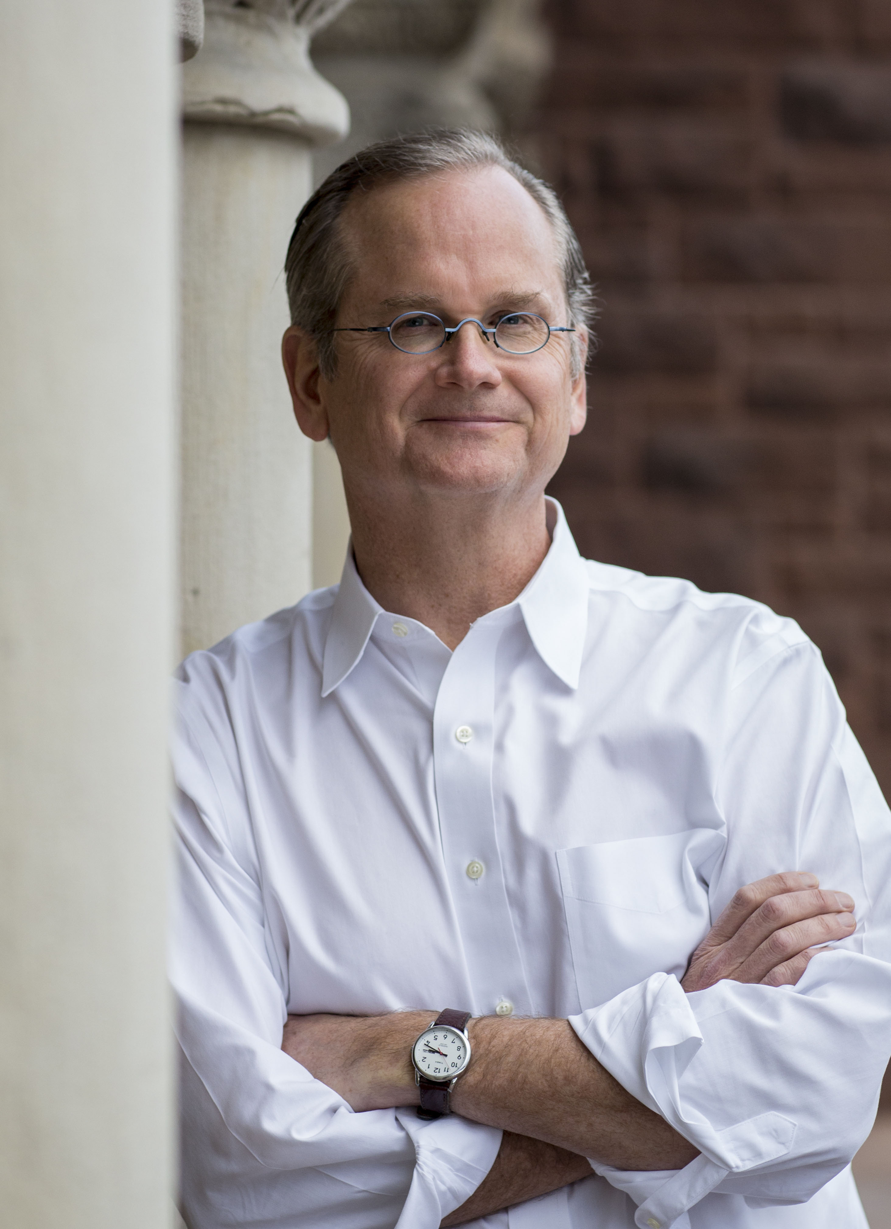 Photo of author Lawrence Lessig